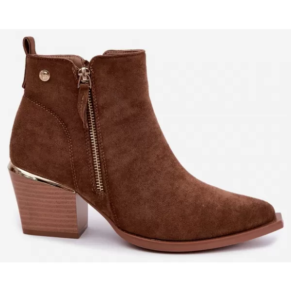  Dámské boty BOTO 1986-22 BEIGE 