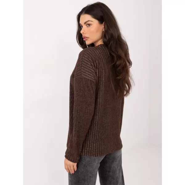  Dámský svetr RELEVANCE RV-SW-A1026.52 BROWN 