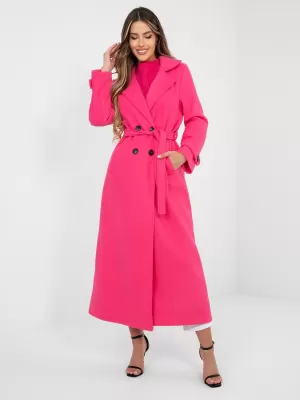Dámský kabát FACTORY PRICE IT-PL-97035.17 FLUO PINK