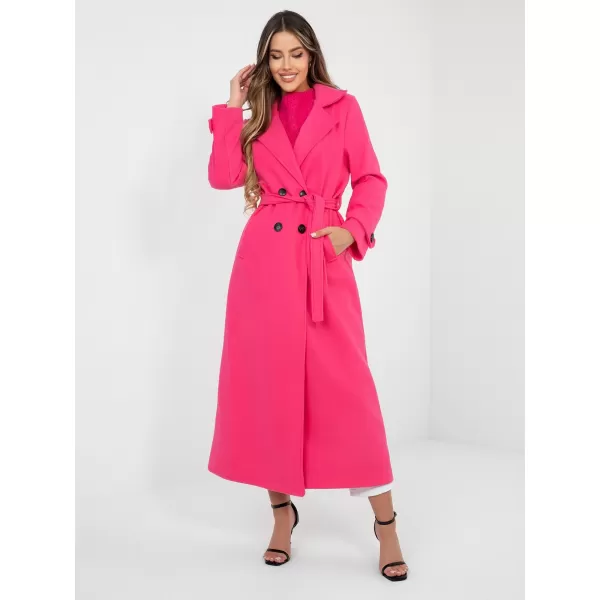  Dámský kabát FACTORY PRICE IT-PL-97035.17 FLUO PINK 