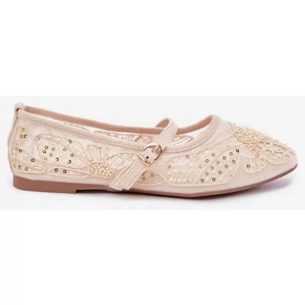  Dámské baleríny BOTO CH951 BEIGE 