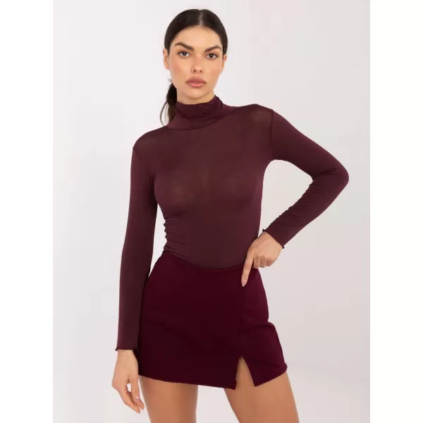  Dámská halenka ITALY MODA IT-BZ-21819.09P BURGUNDY 