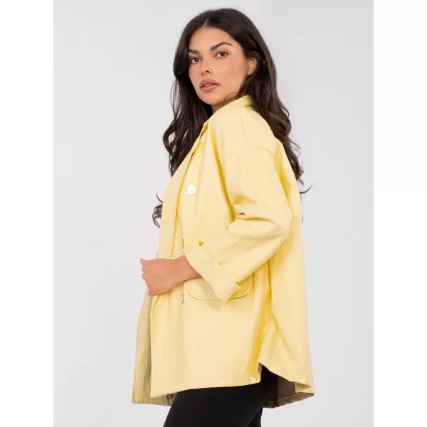  Dámská bunda RUE PARIS IT-MA-FL10061.51 BRIGHT YELLOW 