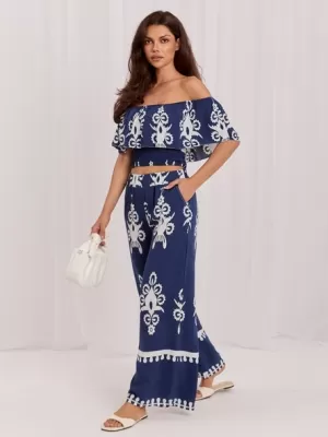Dámský komplet ITALY MODA MO-KMPL-126175.85 NAVY