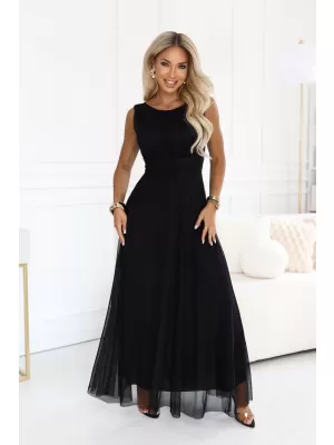 Dámské šaty NUMOCO ELIRA 678-3 ČERNÁ