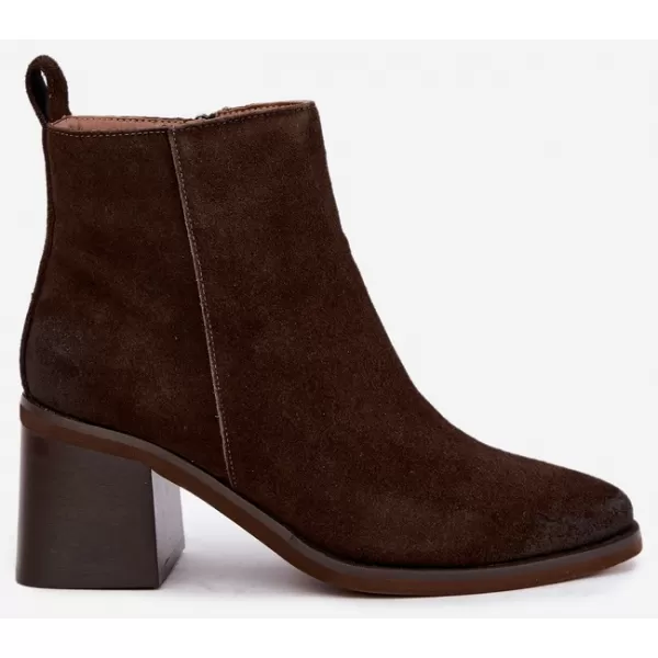  Dámské kotníkové boty VINCEZA 133100 CHOCOLATE 