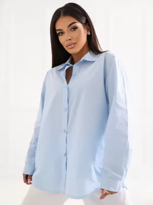Dámská košile FACTORY PRICE IT-KS-97597.29 LIGHT BLUE