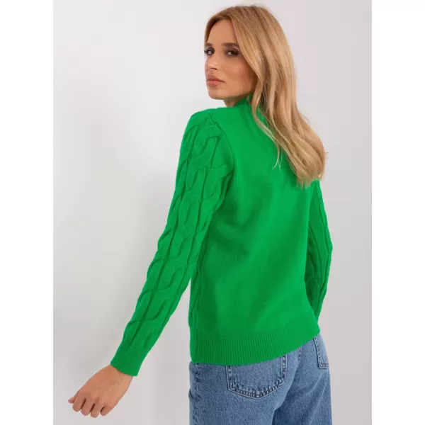  Dámský svetr WOOL FASHION ITALIA AT-SW-2235.00P GREEN 