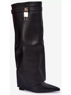 Dámské kozačky BOTO 52166 BLACK
