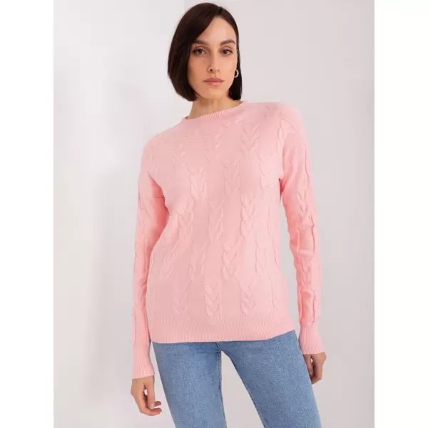  Dámský svetr WOOL FASHION ITALIA AT-SW-2340.22 BRIGHT PINK 