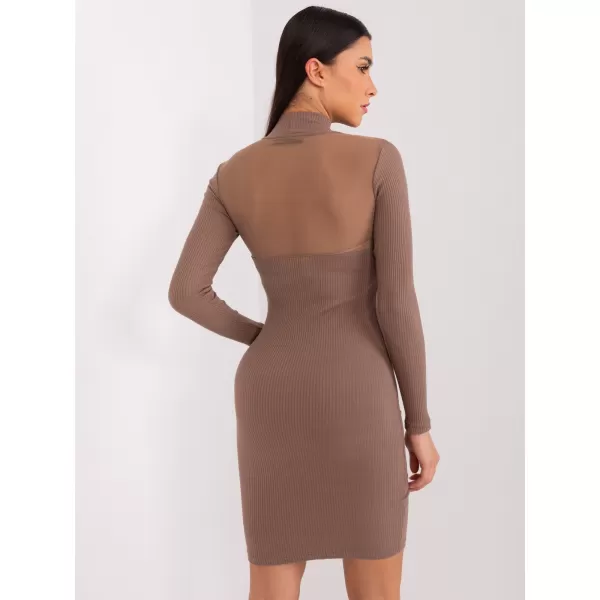  Dámské šaty BASIC FEEL GOOD RV-SK-9216.06P BROWN 