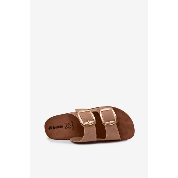  Dámské pantofle INBLU CP000061 SAND 