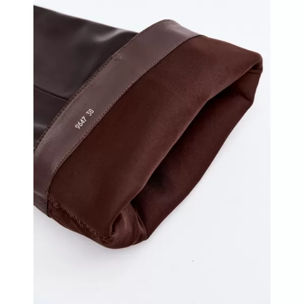  Dámské kozačky BOTO 9647 HNĚDÁ 