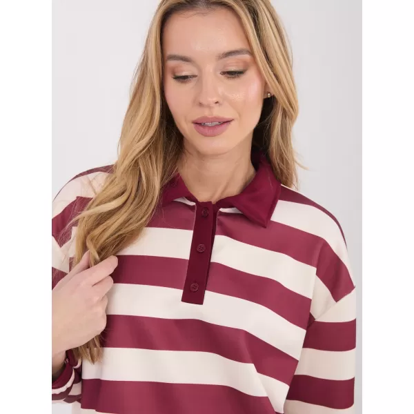  Dámská halenka ITALY MODA IT-BZ-9980.16 BURGUNDY 