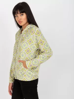 Dámská mikina RUE PARIS RV-BL-8187.28 LIME