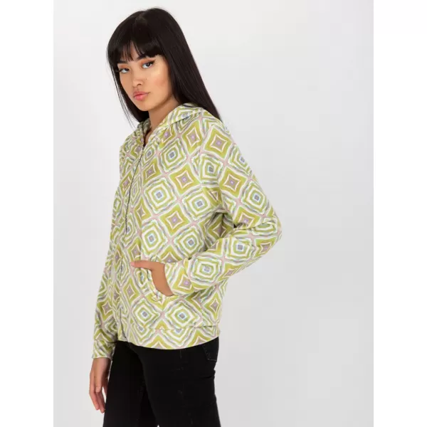  Dámská mikina RUE PARIS RV-BL-8187.28 LIME 