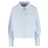 Dámská košile URBAN CLASSICS TB8171 LIGHT HORIZON BLUE/WHITE