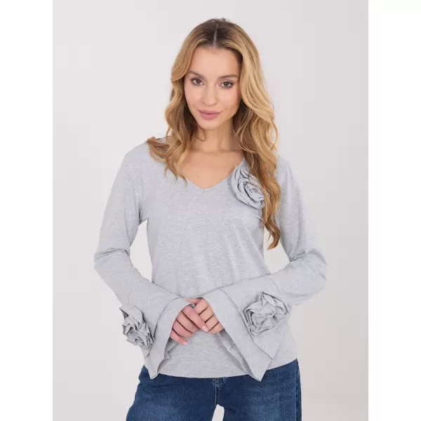  Dámská halenka ITALY MODA IT-BZ-22139.96 GRAY 