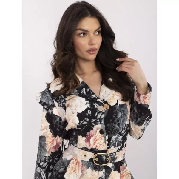  Dámské lacláče ITALY MODA DHJ-KO-20615-1.66 BLACK AND BEIGE 