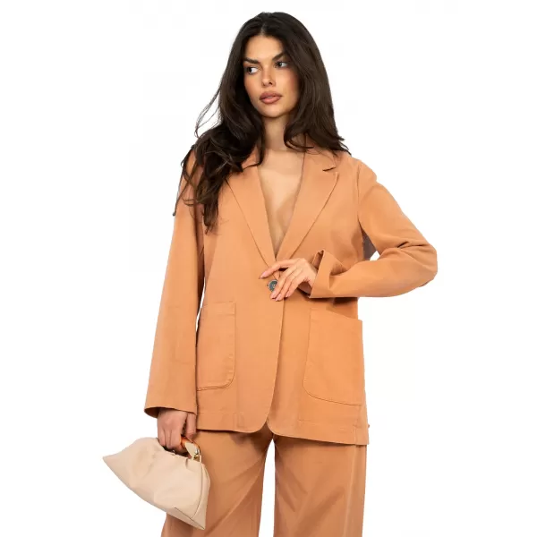  Dámská bunda RUE PARIS IT-MA-FL7703.21P DARK ORANGE 