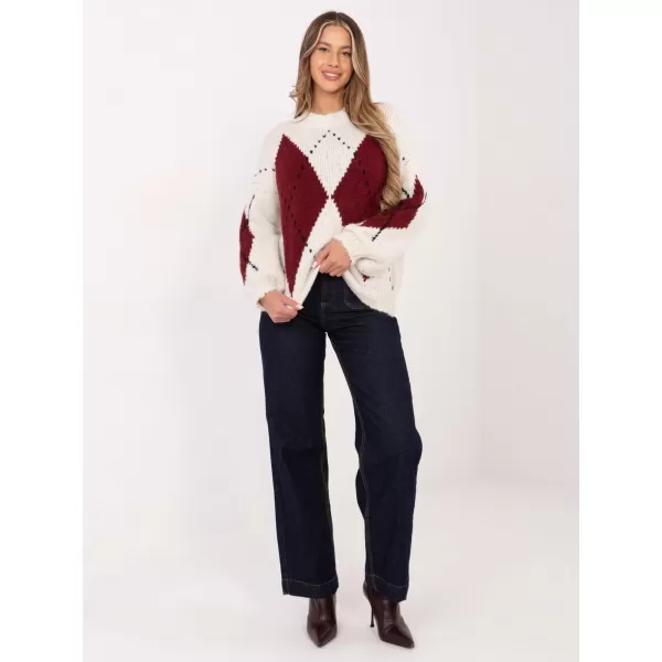  Dámský svetr ITALY MODA MI-SW-WM295.15 ECRU 