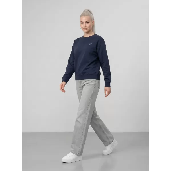  Dámská mikina 4F 4FWMM00TSWSF2534 NAVY 
