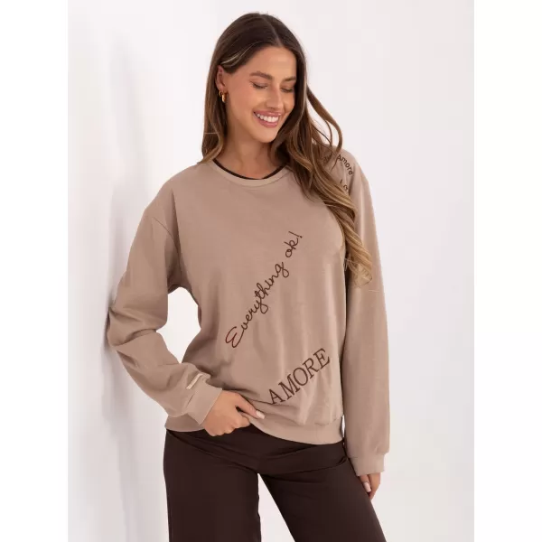  Dámská mikina RELEVANCE RV-BL-A968.00 BEIGE 