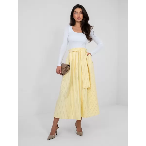  Dámská sukně ITALY MODA IT-SD-21081.18 BRIGHT YELLOW 
