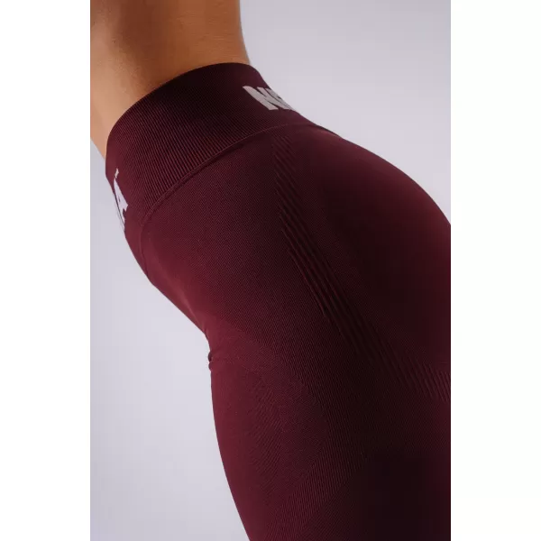  Dámské legíny NEBBIA FLOW SEAMLESS 496 BORDO 