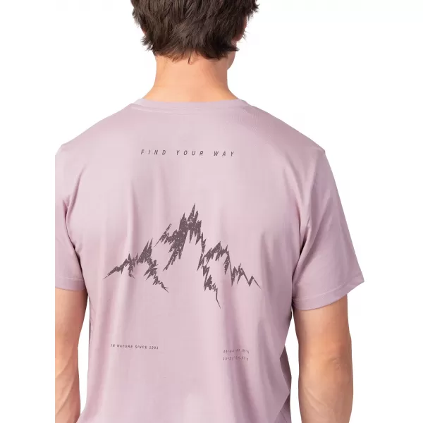  Pánské triko HANNAH BAZ MAUVE SHADOWS 