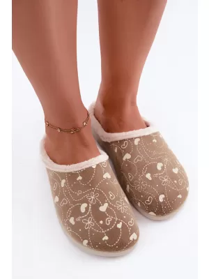 Dámské pantofle INBLU ET000041 BEIGE