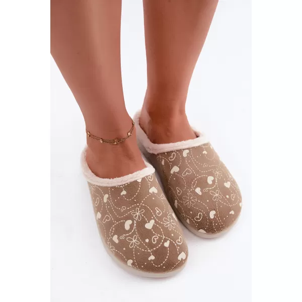  Dámské pantofle INBLU ET000041 BEIGE 