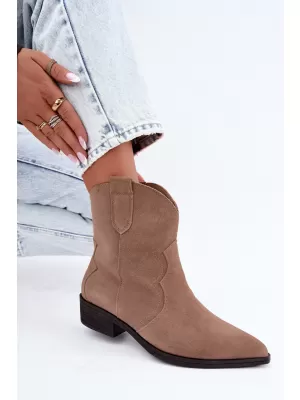 Dámské kovbojky BOTO 5310A BEIGE