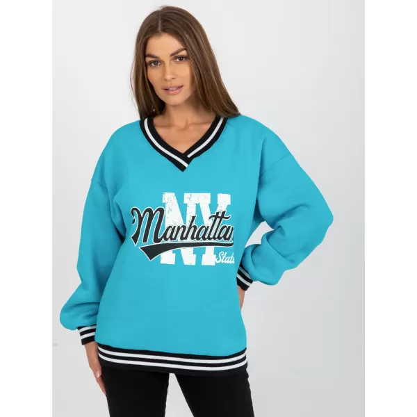 Dámská mikina EX MODA EM-BL-754.42P BLUE 