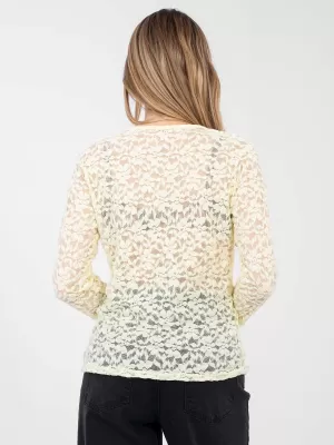 Dámská halenka RUE PARIS MI-BZ-M6713.86 BRIGHT YELLOW