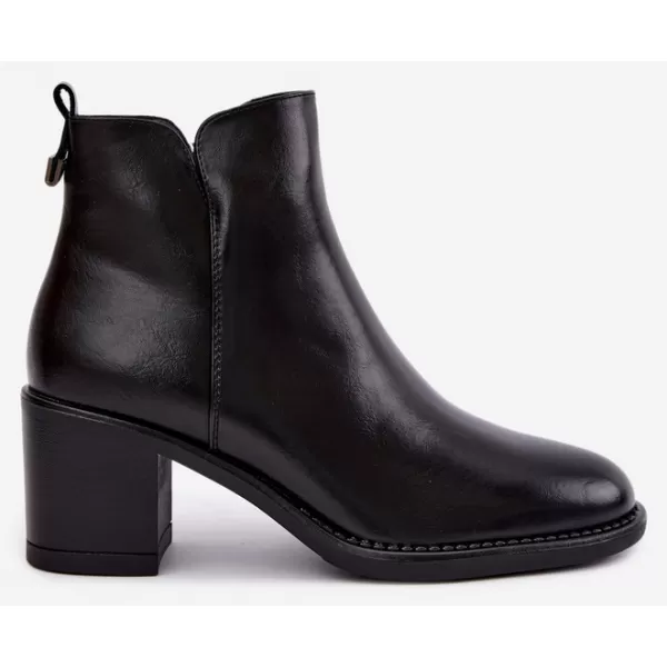 Dámské kotníkové boty VINCEZA 58650 BLACK 