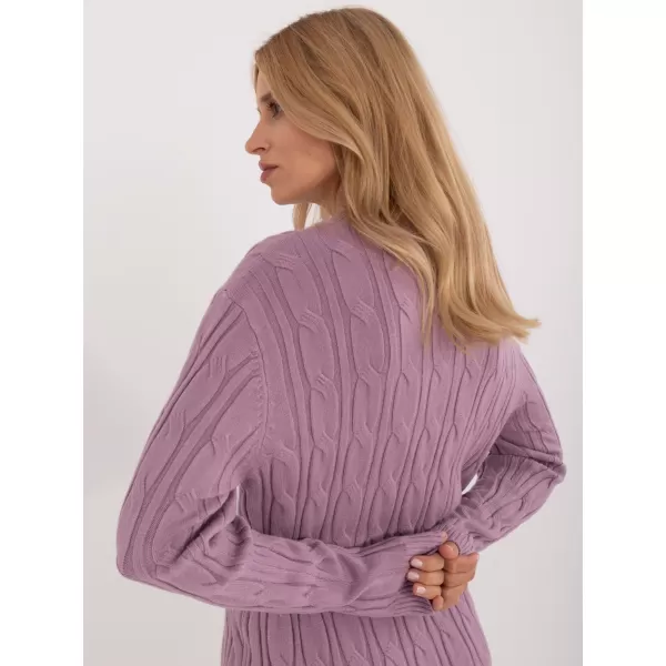  Dámský svetr WOOL FASHION ITALIA AT-SW-2343.88 VIOLET 