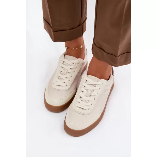  Dámské tenisky BIG STAR SHOES TT274311 BEIGE 