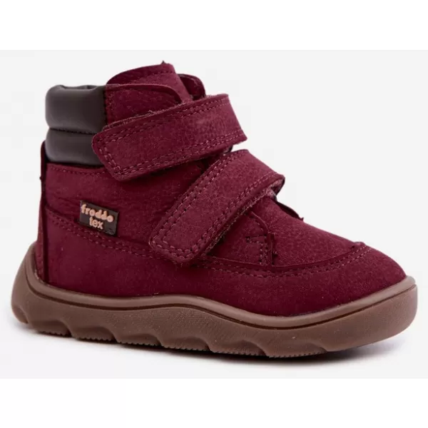  Dětské boty FRODDO G2110150-9 VÍNOVÁ 