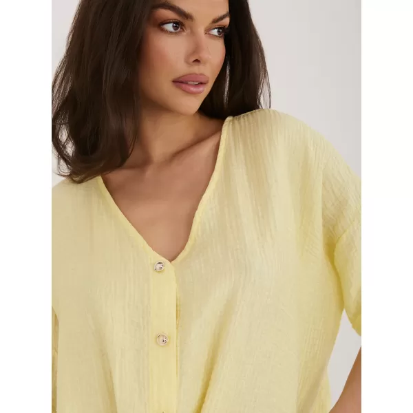  Dámská halenka ITALY MODA IT-BZ-81891.49 BRIGHT YELLOW 