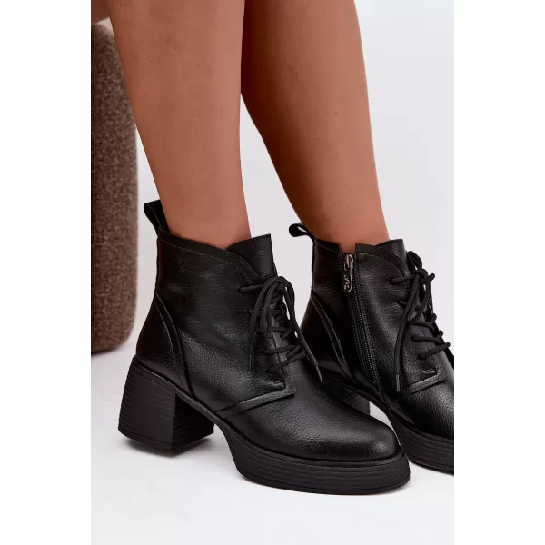  Dámské kozačky D&A CR62-3368 BLACK 