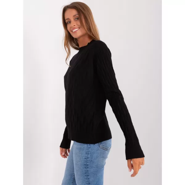  Dámský svetr WOOL FASHION ITALIA AT-SW-2326.37X BLACK 