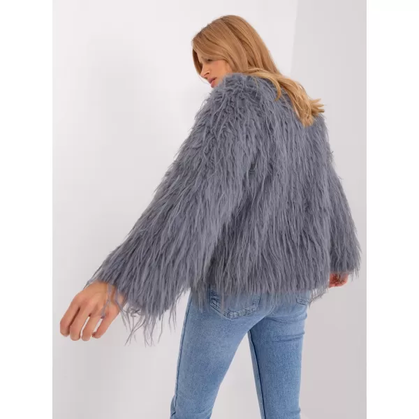  Dámská bunda WOOL FASHION ITALIA AT-KR-2359.96P GRAY 
