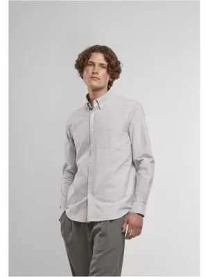 Pánská košile URBAN CLASSICS TB8094 LIGHT THUNDER GREY