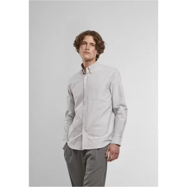  Pánská košile URBAN CLASSICS TB8094 LIGHT THUNDER GREY 