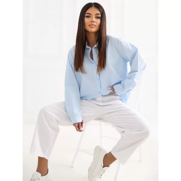  Dámská košile FACTORY PRICE IT-KS-97597.29 LIGHT BLUE 