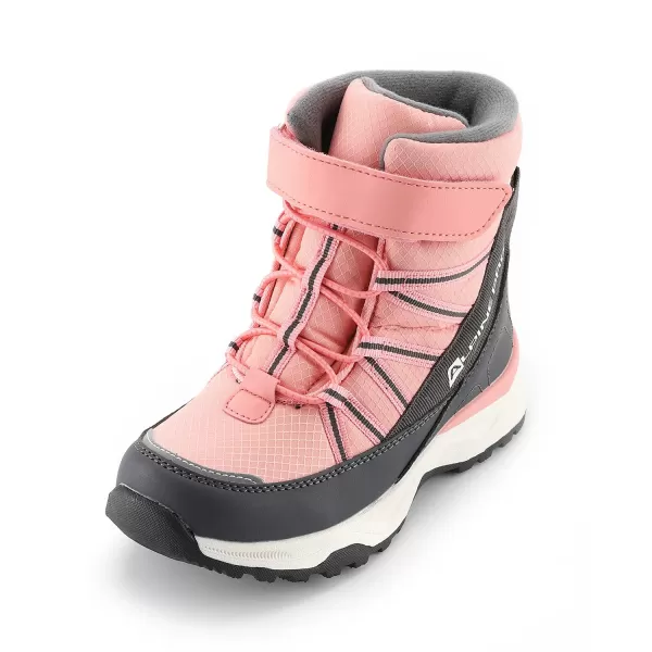  Dětské zimní sněhule ALPINE PRO KARSO DK.TRUE GRAY 