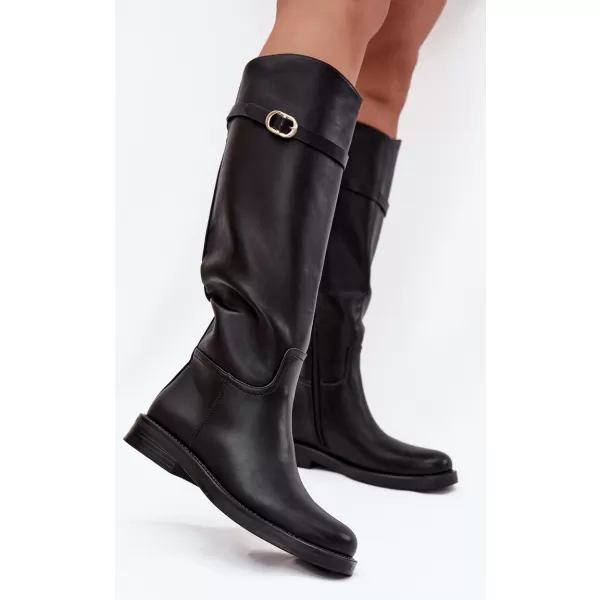  Dámské kozačky BOTO CLS-537 BLACK 