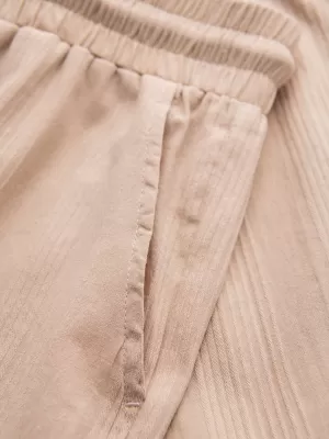 Pánské kraťasy OMBRE OM-SRCS-0209 LIGHT BROWN