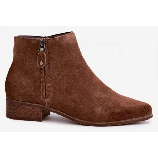  Dámské kotníkové boty VINCEZA 133136 LIGHT BROWN 